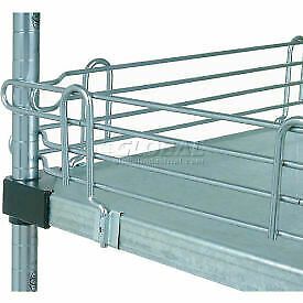 Nexel SL30C Chrome Ledge 30&#034;L X 4&#034;H for Solid Shelves 188CP77  - 1 Each