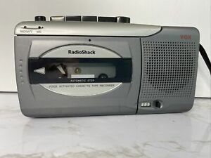 RadioShack CTR-123 Voice Activated  Cassette Tape Recorder VOX 14-1130