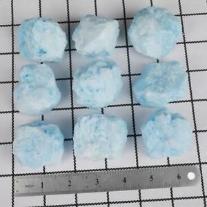 Natural Blue Aragonite Stone Quartz Crystal Mineral x1/2PCS Reiki A9F8