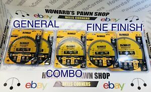 BRAND NEW!DEWALT Construction 10”&amp;12in Table/Mitre Saw Blades 1x 3Pack&amp; 4x 1Pack