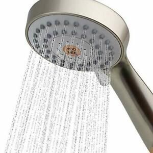 High Pressure Handheld Shower Head with Powerful Shower Spray against Low Pre...