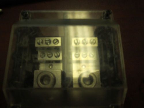 Bussmann Power Distribution Block 16323-3, Line: (1) 350KCMIL, Load: (6) #4-#14