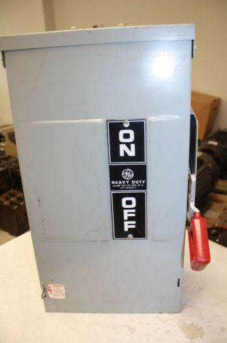 GE TH4322RH HD Rainproof Safety Switch 60 Amp 240VAC 250 VDC