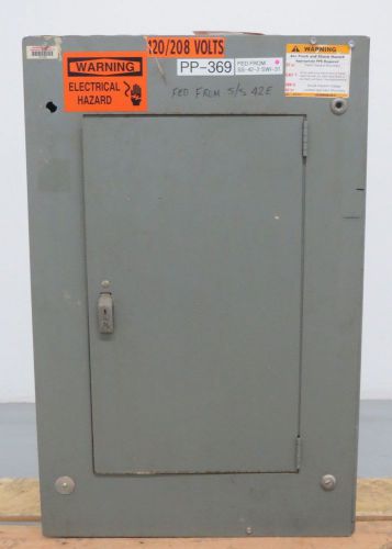 GENERAL ELECTRIC GE DNLAB BREAKER 200A AMP 120/208V DISTRIBUTION PANEL B301281