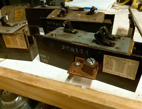 Vintage Square D Type M Breakers / Guts