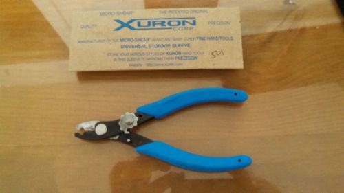 Adjustable wire stripper-cutter for 10-26 awg solid and stranded wire, 5.75&#034; for sale