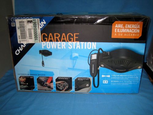 New in Box NIB Chamberlain GPS1000 Garage Air, Power and Lighting Supply Station