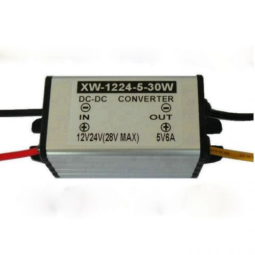 Car 6a 30w dc 12v to 5v dc power converter adapter led supply nice cheap for sale