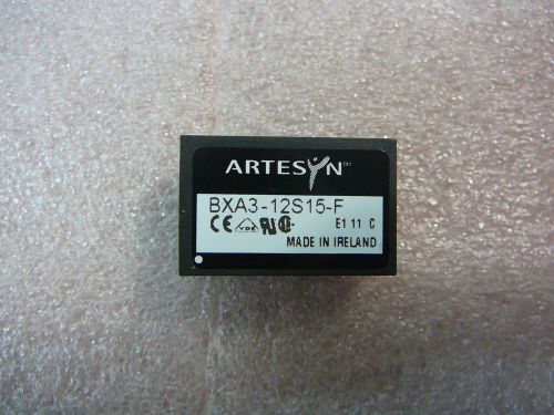 ARTESYN BXA3-12S15-F  DC/DC Converter Sgl 15V Out 3W Filter 7-Pin **NEW**