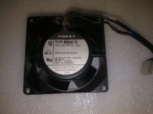 90% new  ORIGINAL  Papst TYP8500N 115V 50/60 Hz 12W Fan  80X80X38MM