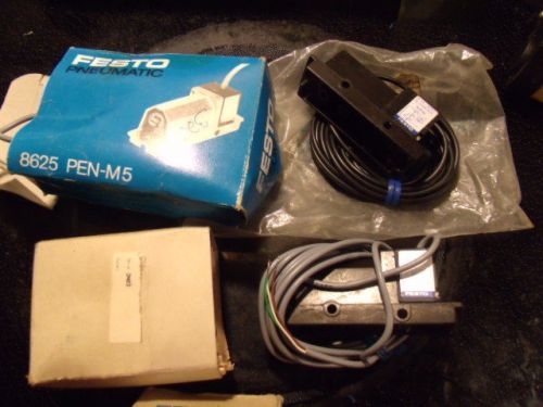 FESTO PEN-M5 8625 PNEUMATIC/ELECTRICAL SIGNAL CONVERTER LOT OF 3 PCS