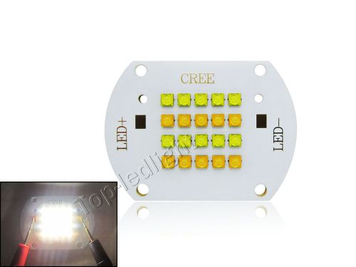 100W Cree XTE XT-E White 6000K+Warm White 3000K 30-33V 3A LED Light Lamp Module