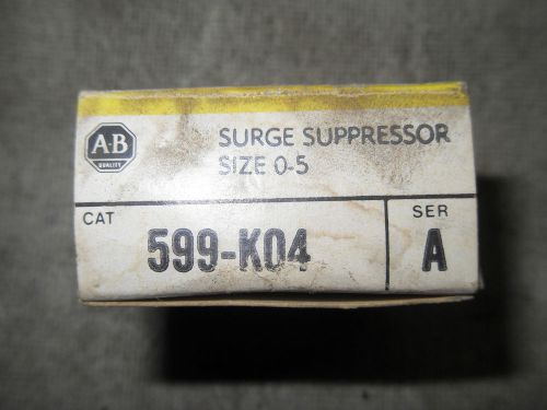 (RR10-1) 1 NIB ALLEN BRADLEY 599-KO4 SIZE 0-5 SURGE SUPPRESSOR