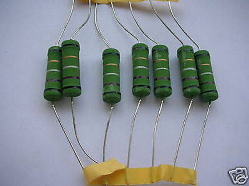 50PCS, 5W 0.07OHM / 0.07 OHM 5% Carbon Resistors