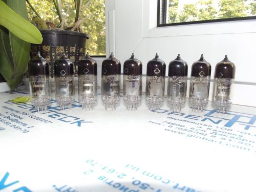 TESTED! 9 X 6E6P-E Audiophile tetrodes tubes. 1988. NEW. LOT OF 9