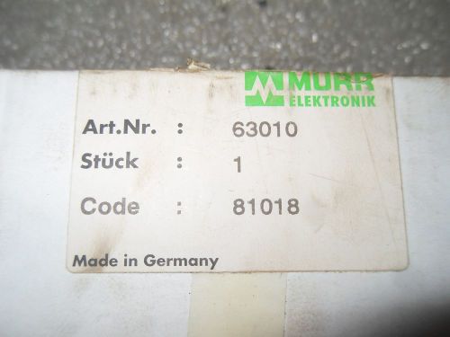 (V3) 1 NIB MURR ELEKTRONIK 63010 EUROCARD HOLDER