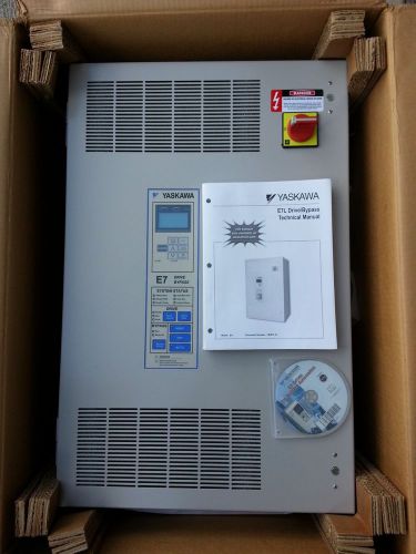 YASKAWA E7 E7L BYPASS E7LVD016GXY 208VAC 5HP 3 PHASE