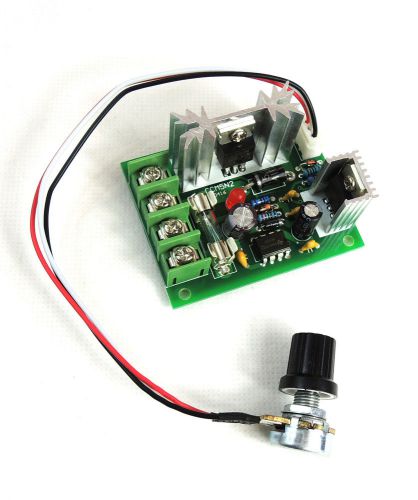 Hi-q pwm dc motor speed regulator controller 5a 12v 24v 30v 120w with fuse for sale