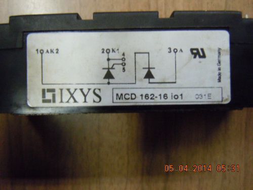 LOT OF (2) IXYS MCD162-16 io1  MODULE