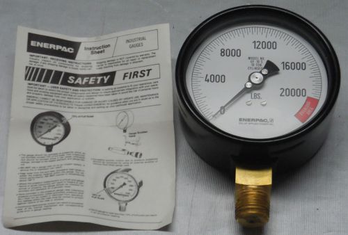 Enerpac 10,000 psi 20,000 lbs gf-10s gf 10 s pressure gauge cylinder qnty for sale