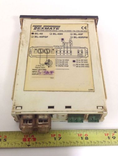 TEXMATE PANEL METER BL-40