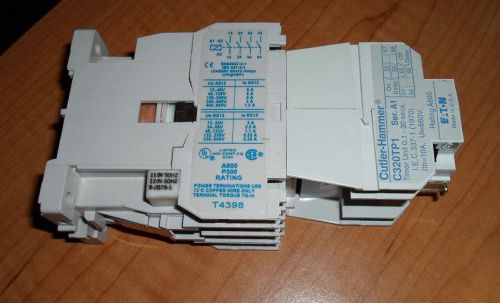 CUTLER HAMMER C320TP1 TIMER 0.1-30 SECOND DPST PNEUMATIC (NEW NO BOX)