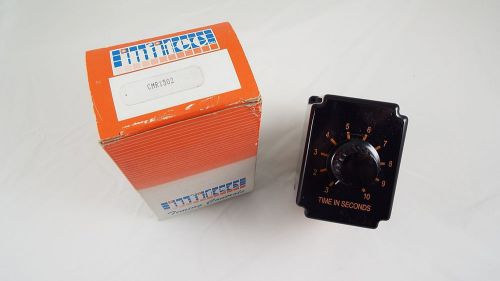 INFITEC CMR1502 DIGITAL PLUG-IN TIME DELAY RELAY 120VAC .3-10 SEC.  DELAY NIB