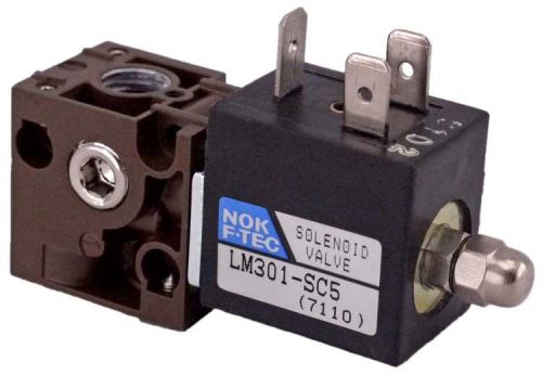 Nok f-tec lm301-sc5 pneumatic solenoid valve assembly 7110 dc24v 2.3w for sale