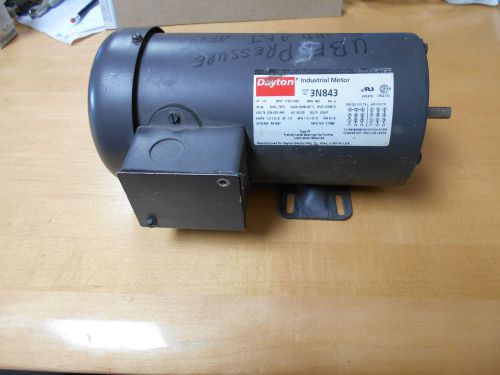 New Dayton 3N843 Industrial Pump Motor 1/4HP