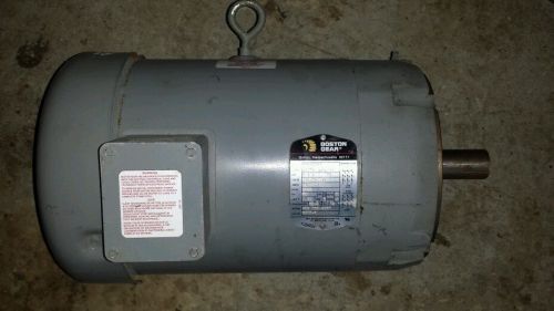 Boston Gear  7.5 HP, 1725 RPM 3 PH NEW LEESON ELECTRIC MOTOR AIR COMPRESSOR