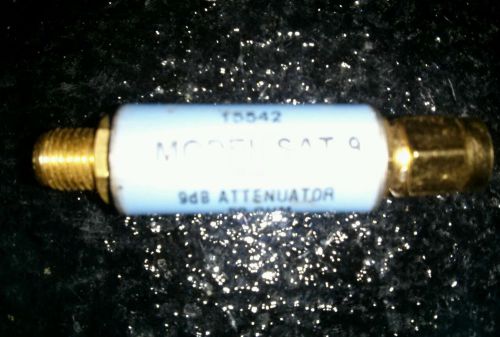 Mini-Circuits SAT-9 Attenuator 9dB 50 OHM DC-1500MHz Gold SMA =NOS=