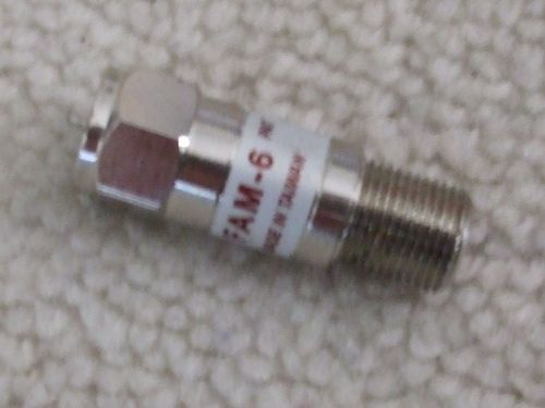 50 commscope svi single vision digital rf inline attenuators sv-fam-6 6 db $97. for sale