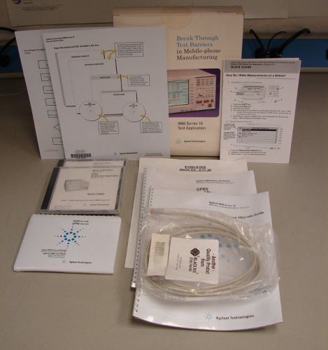 Agilent E1964A 8960 Series 10 GPRS Mobile Test Application Rev. A.01.08