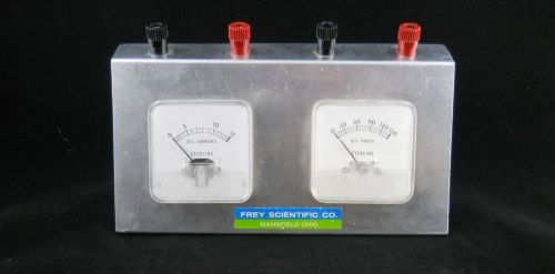 Frey scientific analog dc voltage and current meter for sale