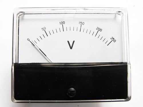 High Quality militaria Analog AMP Panel Meter AC250V