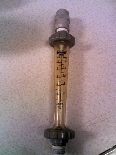 Blue White brand Flowmeter - 0 to 1 GPM Liquid - Gently Used - No Box