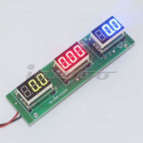 0.36&#034; DC 7-25V LED Digital Voltmeter Ammeter Power Meter 0-99.9V 5A 400W