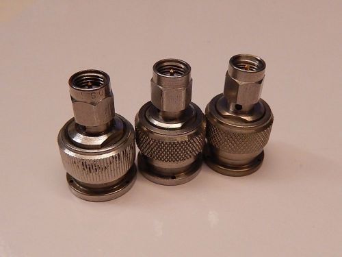 TNC - SMA (M/M) Adapters Lot of 3      622