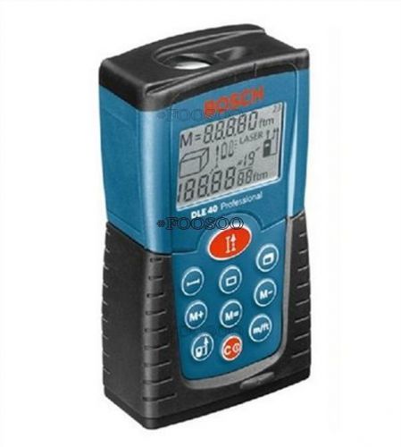 Tester laser measure finder bosch dle 40 range distance 40m range metric meter for sale