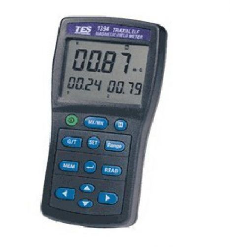 TES1394 EMF Tester Meter Tesla Meter Gauss RS-232 to PC