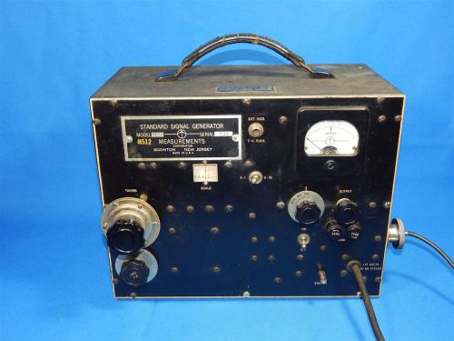 VTG Standard Signal Generator Measurements Corp Boonton NJ Model M256 M512