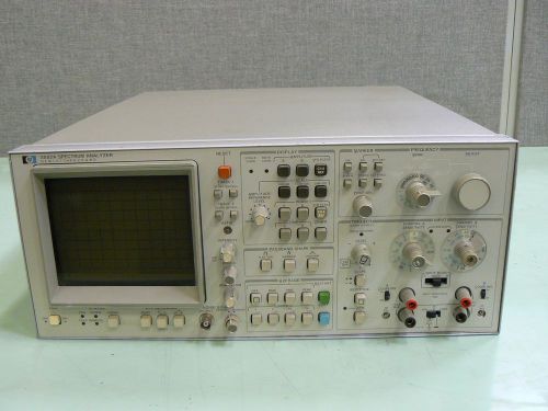 Hewlett Packard Audio Spectrum Analyzer HP 3582A Agilent