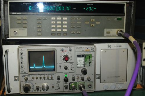 Tektronix 491 Spectrum Analyzer for rack mounting