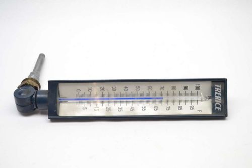 TRERICE INDUSTRIAL THERMOMETER 0-100F 9 IN TEMPERATURE GAUGE B419812