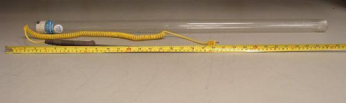 Omega KHSS-316G-(Grounded)-RSC-24 24&#034; Utility K-Thermocouple Handle Probe TESTED