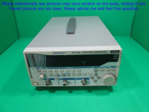 Iwatsu sg-4105, 15mhz pulse function generator ce, sn:1750. promotion. for sale