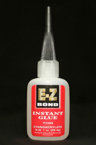 1 OZ NEW E-Z BOND SUPER GLUE THIN 5CPS