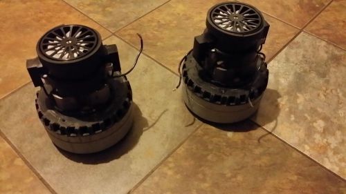 Dual 2 Stage Vacuum Motors