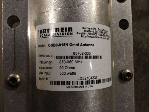 Kathrein Scala Division Model OGB9-915N Omni Antenna