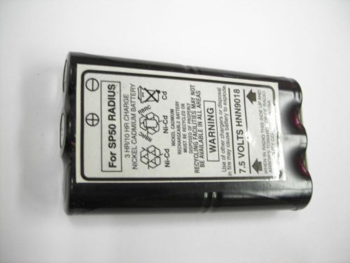 BATTERY HNN9018,HNN9018A*7.2v1200mAh NiCd for Motorla RADIOUS SP50 STANDARD*SALE